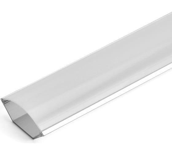 Изображение товара Профиль алюминиевый SAFFIT угловой круглый 22x10мм, серебро, SAB280 55249