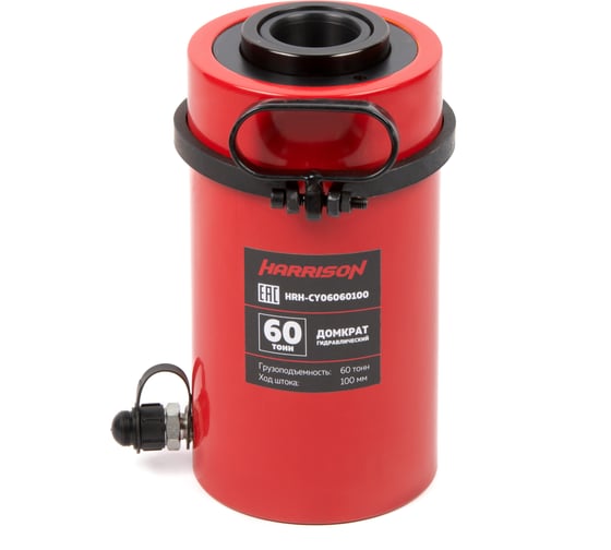 Изображение товара Гидравлический цилиндр Harrison (домкрат) с полым штоком 60 тонн HRH-CY06060100