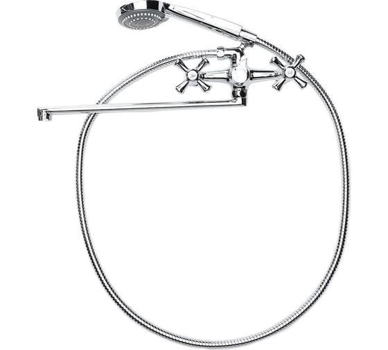 Изображение товара Универсальный смеситель для ванны ORANGE Classic хром M71-211cr