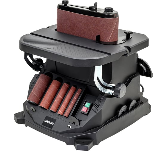 Изображение товара Осцилляционный шпиндельно-ленточный шлифовальный станок 450Вт Gigant OSBSJ-450