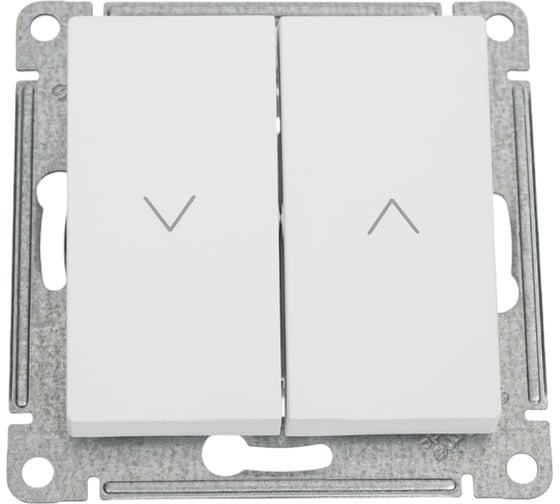 Изображение товара Выключатель 1-клавишный Systeme Electric AtlasDesign Лотос 2-полюсный, 10А, механизм ATN001319