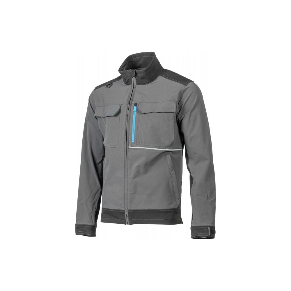 Изображение товара Рабочая куртка HOEGERT TECHNIK TAUBER 4-way stretch 2XL темно-серая