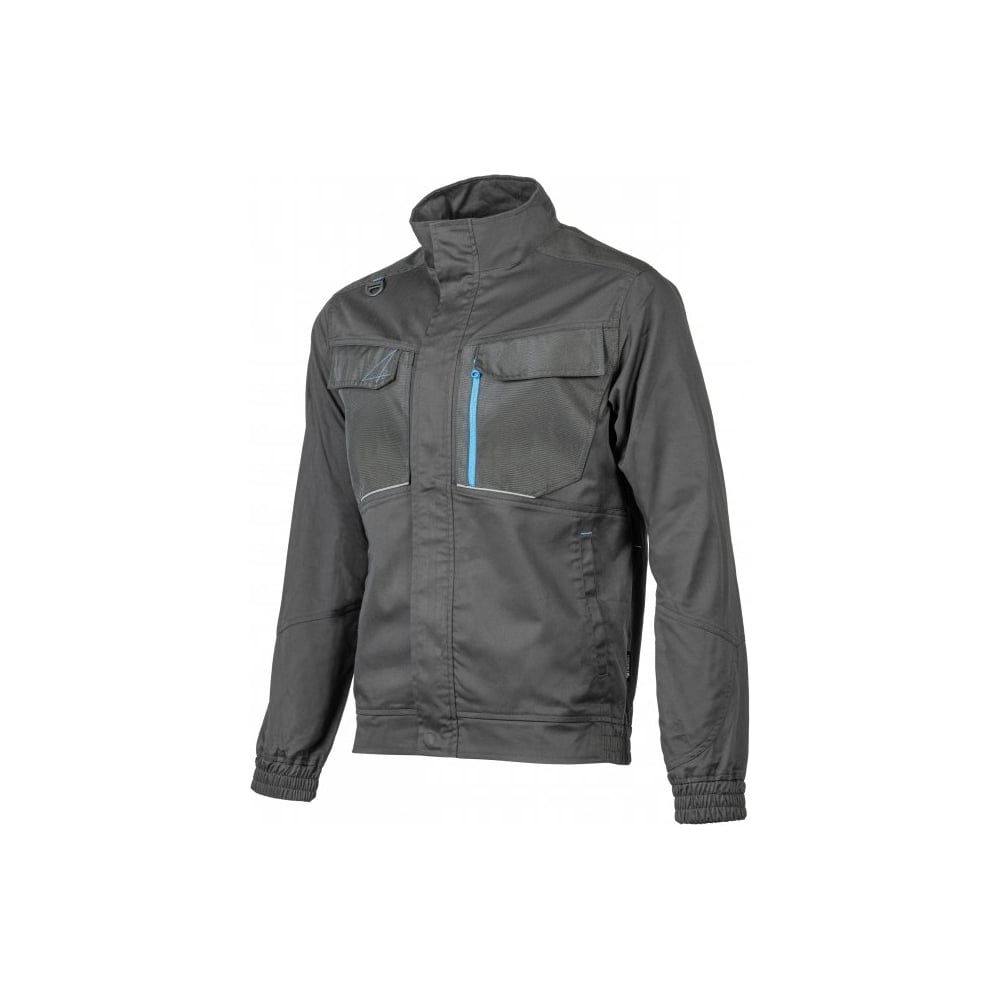 Изображение товара Рабочая куртка HOEGERT TECHNIK WURNITZ эластичная темно-серая L