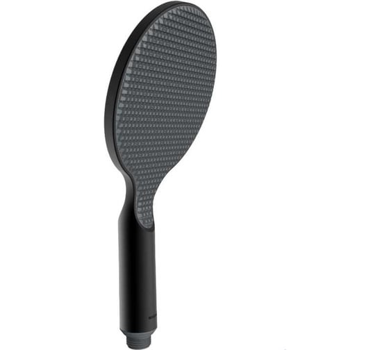 Изображение товара Лейка душевая Bossini Apice 140 мм, 1 режим, с Easy-Clean, чёрный матовый B00900.073