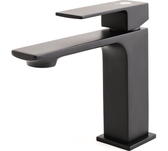 Изображение товара Смеситель для раковины ORANGE Lutz черный M04-021b