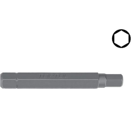 Изображение товара Насадка шестигранник удлиненная 8х75 мм TOPTUL FSDB1208