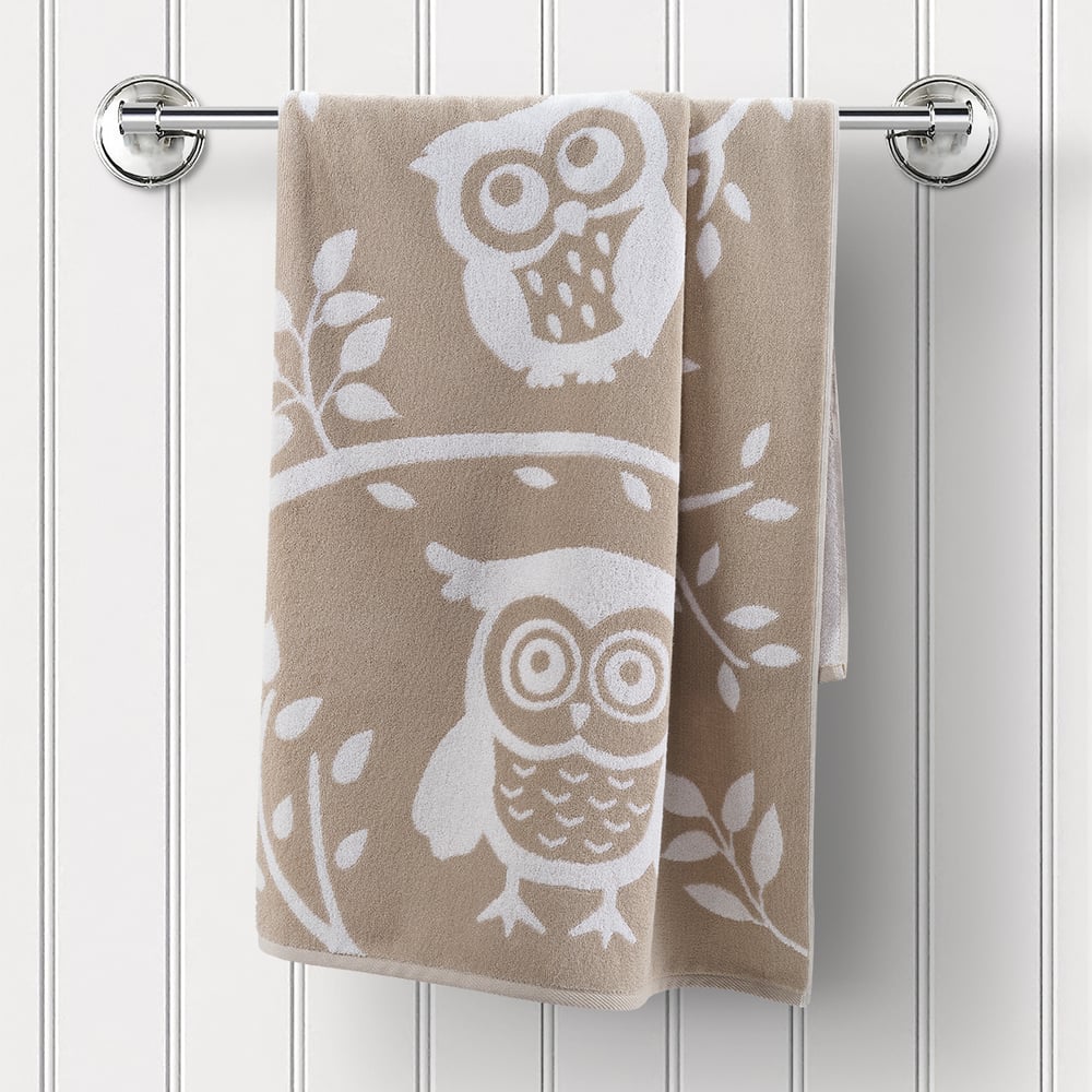 Изображение товара Полотенце Guten Morgen махровое хлопковое бежевое 50х90 см