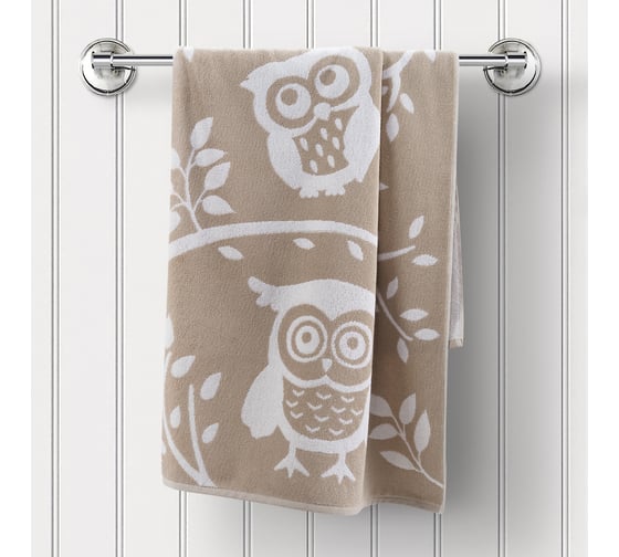 Изображение товара Полотенце Guten Morgen ткань махровая, Висдом, Цвет: Бежевый (50x90 см) ПИ-ВсБж-50-90