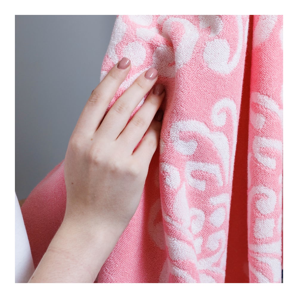 Изображение товара Полотенце Guten Morgen махровое розовое 30x50 см ПМ-ВРоз-30-50