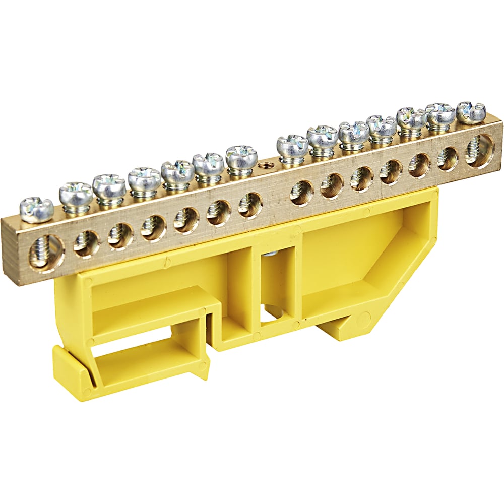 Изображение товара Шина на DIN-изоляторе IEK ШНИ-8x12-14-Д-Ж YNN10-812-14D-K05