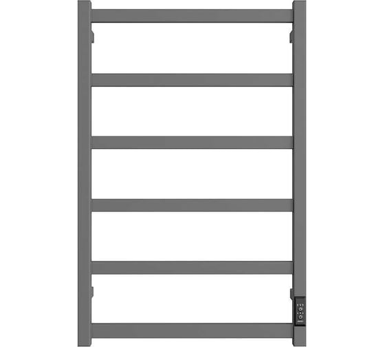 Изображение товара Полотенцесушитель Двин J plaza 80/50 ВодянойК8 квадрат Графит 4657812410815