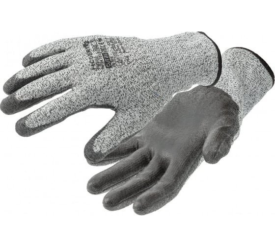 Изображение товара Перчатки рабочие HOEGERT TECHNIK SELZ садовые с полиуретановым покрытием размер 8 HT5K763-8
