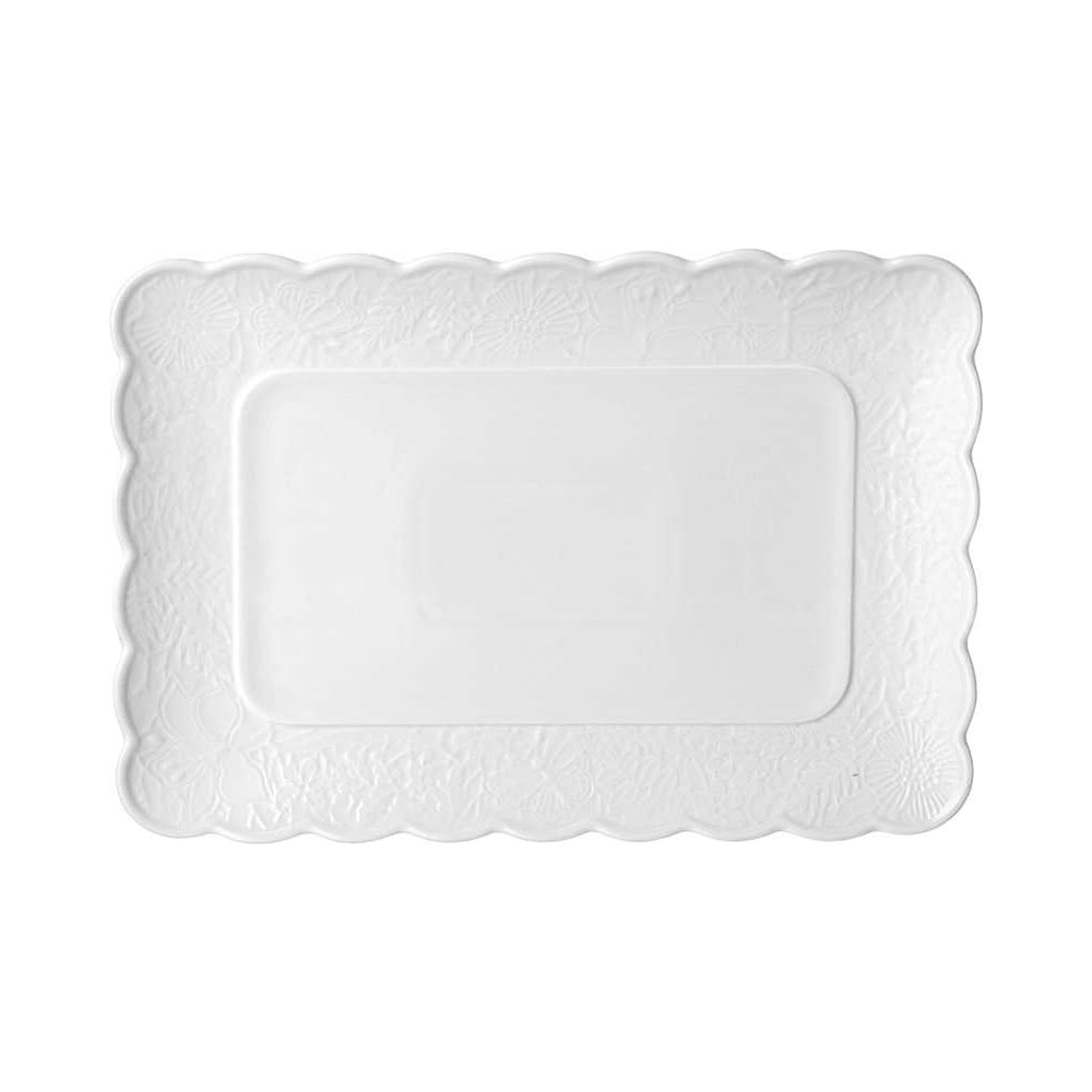 Изображение товара Блюдо прямоугольное Lefard Lace 30,5 см фарфор Микроволновка посудомоечная