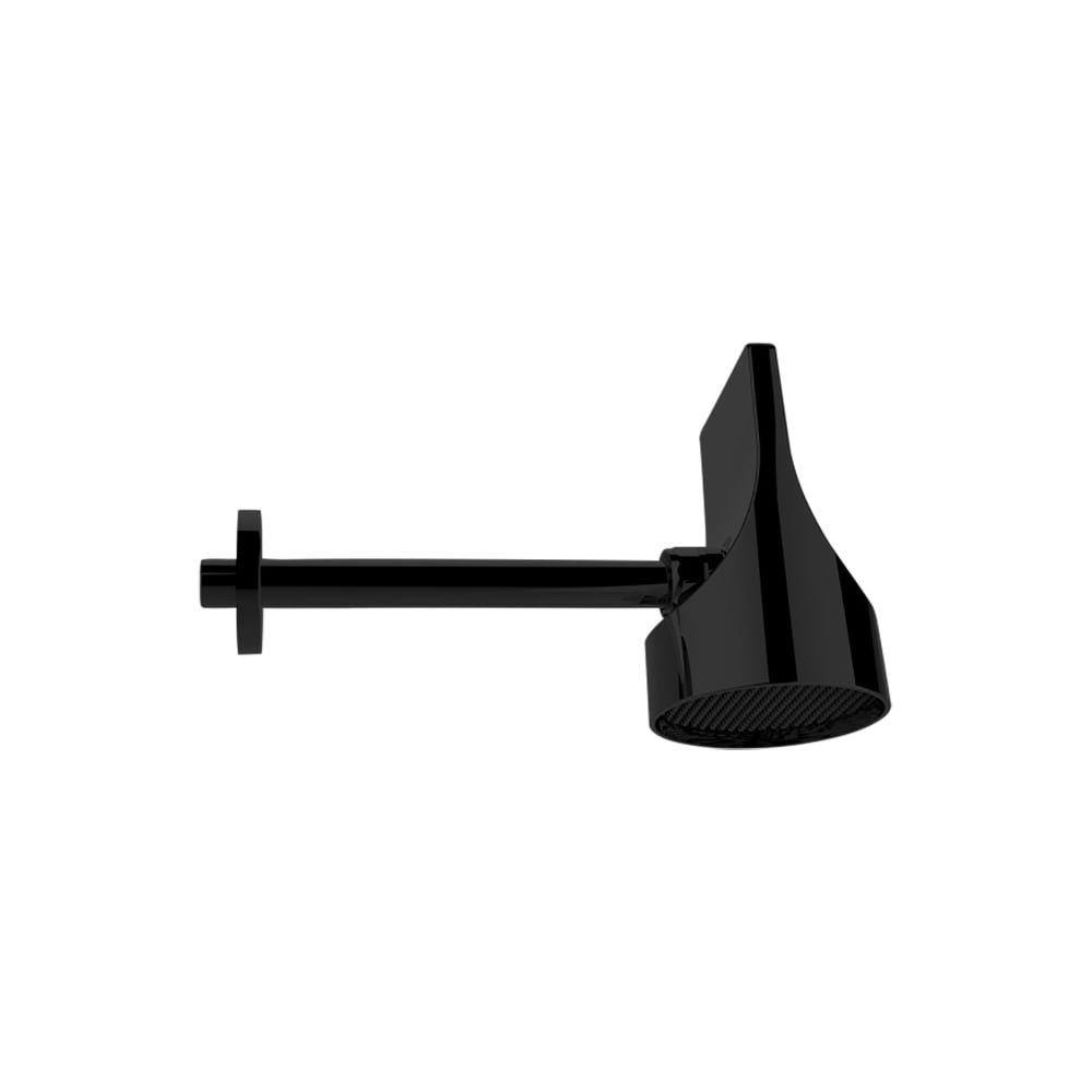 Изображение товара Душ верхний Bossini Apice поворотный 100 мм настенный черный матовый HH1000.073