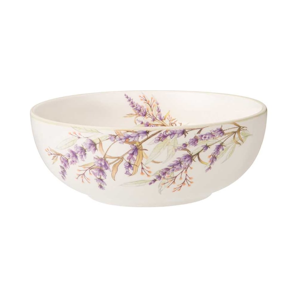 Изображение товара Салатник Agness душа прованса 16,5x6 см 800 мл цветы керамика
