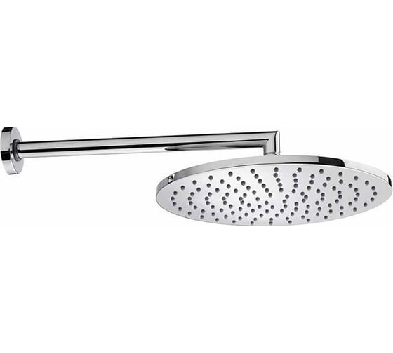 Изображение товара Верхний душ Bossini Cosmo 280 мм, из латуни, с держателем 21x400 мм, хром H70596I.030