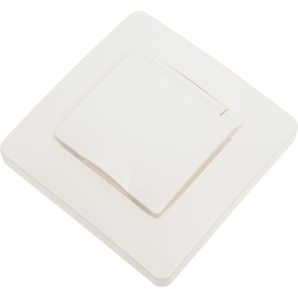 Изображение товара Розетка скрытая Systeme Electric Blanca IP44 16А 250В Молочный цвет