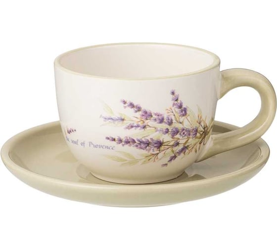 Изображение товара Чайная пара Agness душа прованса 15x7 см 220 мл 358-2049