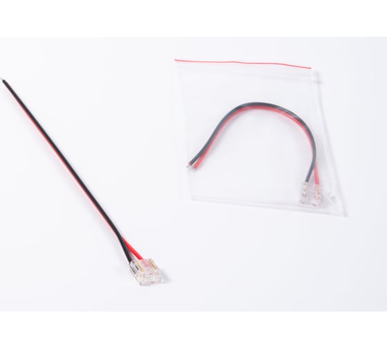 Изображение товара Коннектор прямой для монохромной светодиодной ленты FIBERLI ПКЛ-М8 24V, 8мм, IP20: кабель/лента 12830102