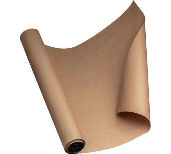 Изображение товара Бумага HOWARD крафт №95 ПЭ ламинация 1200мм х 25м, 30м2 ЦБ-10004429