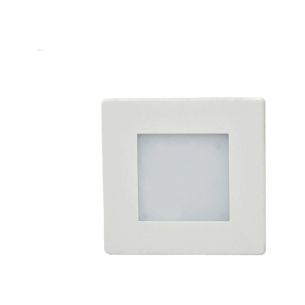 фото Цокольный светильник imex led, ip65 220v 1.5w, wh, 4000k il.0013.2435