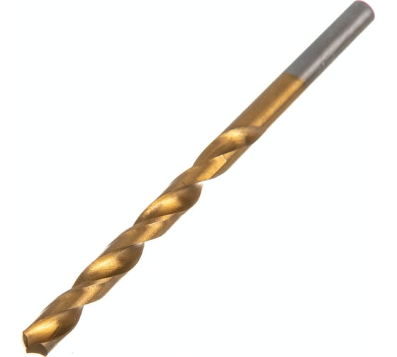 Изображение товара Сверло по металлу нитрид-титановое покрытие 4.5 мм РОССНА Р860240