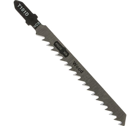 Изображение товара Пилки по дереву T101D HCS (2 шт; 100х75 мм) для лобзика РОССНА Р860549