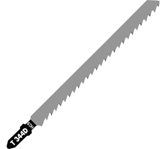 Изображение товара Пилки по дереву T344D HCS (2 шт; 132х110 мм) для лобзика РОССНА Р860567