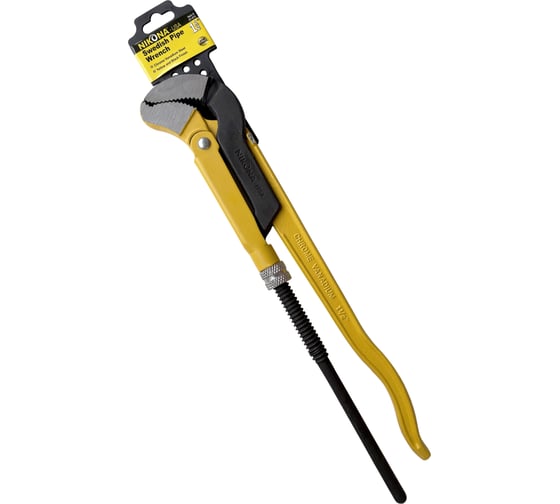 Изображение товара Трубный ключ NIKONA шведский S, цельнокованный, CrV, 1,5" 01-515