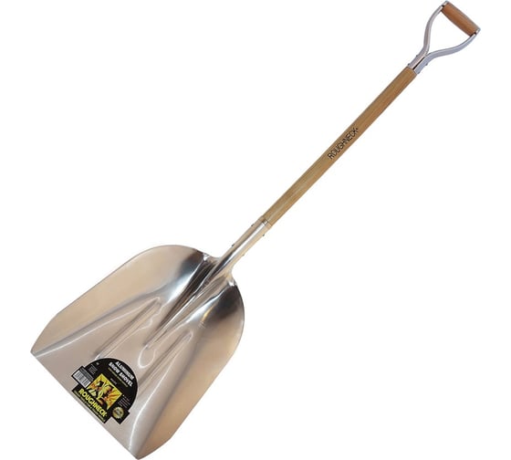 Изображение товара Снегоуборочная лопата NIKONA ROUGHNECK 10 деревянный черенок + D-образная рукоятка 37" 68-275