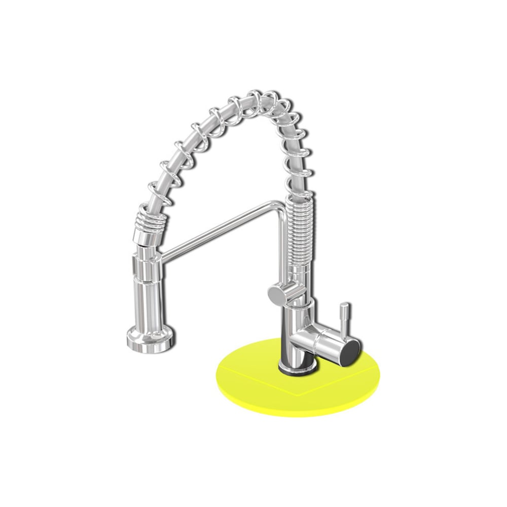 фото Подставка под кран kitkraken circle yellow smc 1 1003