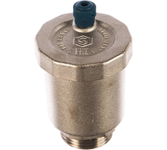 Изображение товара Автоматический воздухоотводчик STOUT вертикальный выпуск, наружная резьба 3/4", никель SVS-1011-000020 RG008UB791PE4O