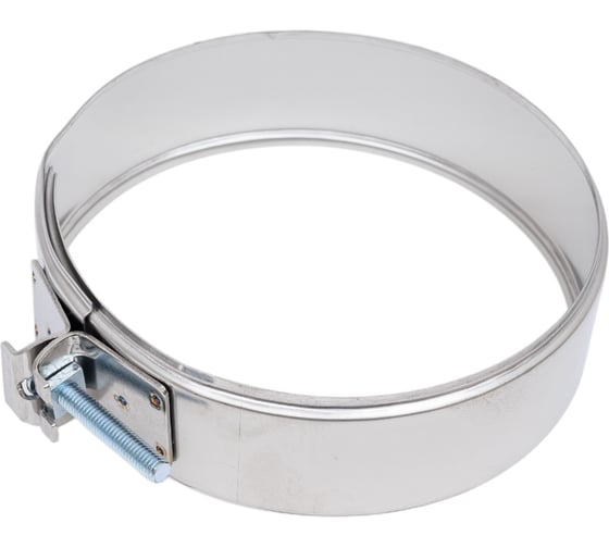 Изображение товара Хомут на болте (130 мм, 304-0,5 мм) РОССТИН НФ-00015272