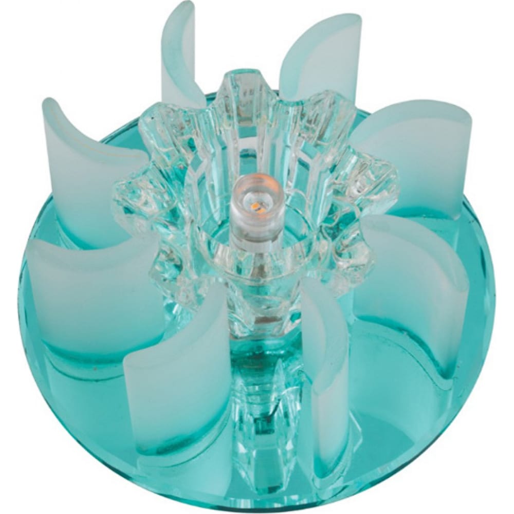 Встраиваемый декоративный светильник Fametto поднос glasar декоративный голубой 22х22х3 см