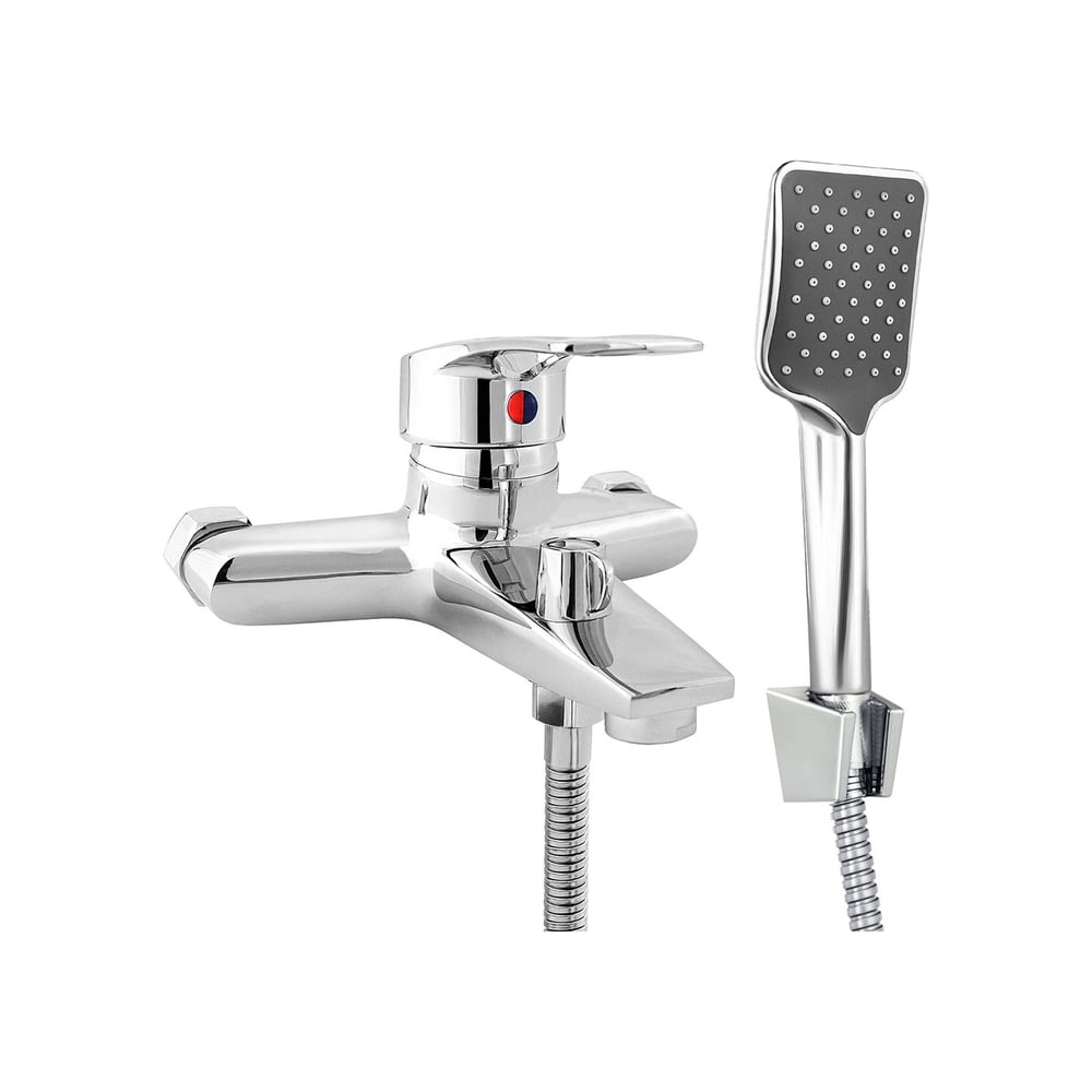 Изображение товара Смеситель для ванны Славен СЛ-ОД-Ц33 с коротким литым изливом хром