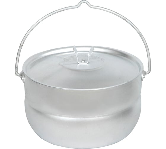 Изображение товара Алюминиевый туристический котелок Калитва 10 л, 19100 24252