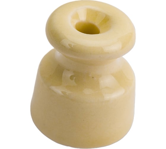 Изображение товара Керамический изолятор Interior Electric слоновая кость, серия АРБАТ 50 шт. ИК5003