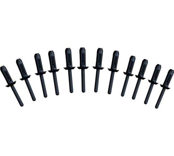 Изображение товара Заклёпки пластиковые (50 шт; 6.3х25.2 мм) для ручного заклёпочника WIEDERKRAFT WDK-65483