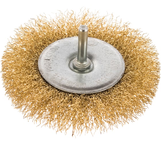 Изображение товара Кордщётка радиальная мягкая 100 мм для дрели РОССНА Р860641