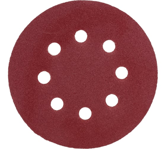 Изображение товара Круги шлифовальные на липкой основе (10 шт; 125 мм; Р150) РОССНА Р860385