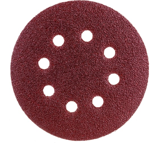 Изображение товара Круги шлифовальные на липкой основе (10 шт; 125 мм; Р60) РОССНА Р860377