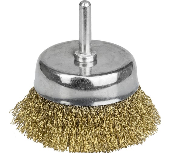 Изображение товара Кордщётка чашеобразная мягкая 75 мм для дрели РОССНА Р860649