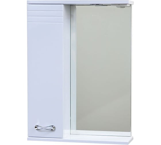 Изображение товара Зеркало со шкафчиком Emmy Рио левое, с подсветкой 60 210052