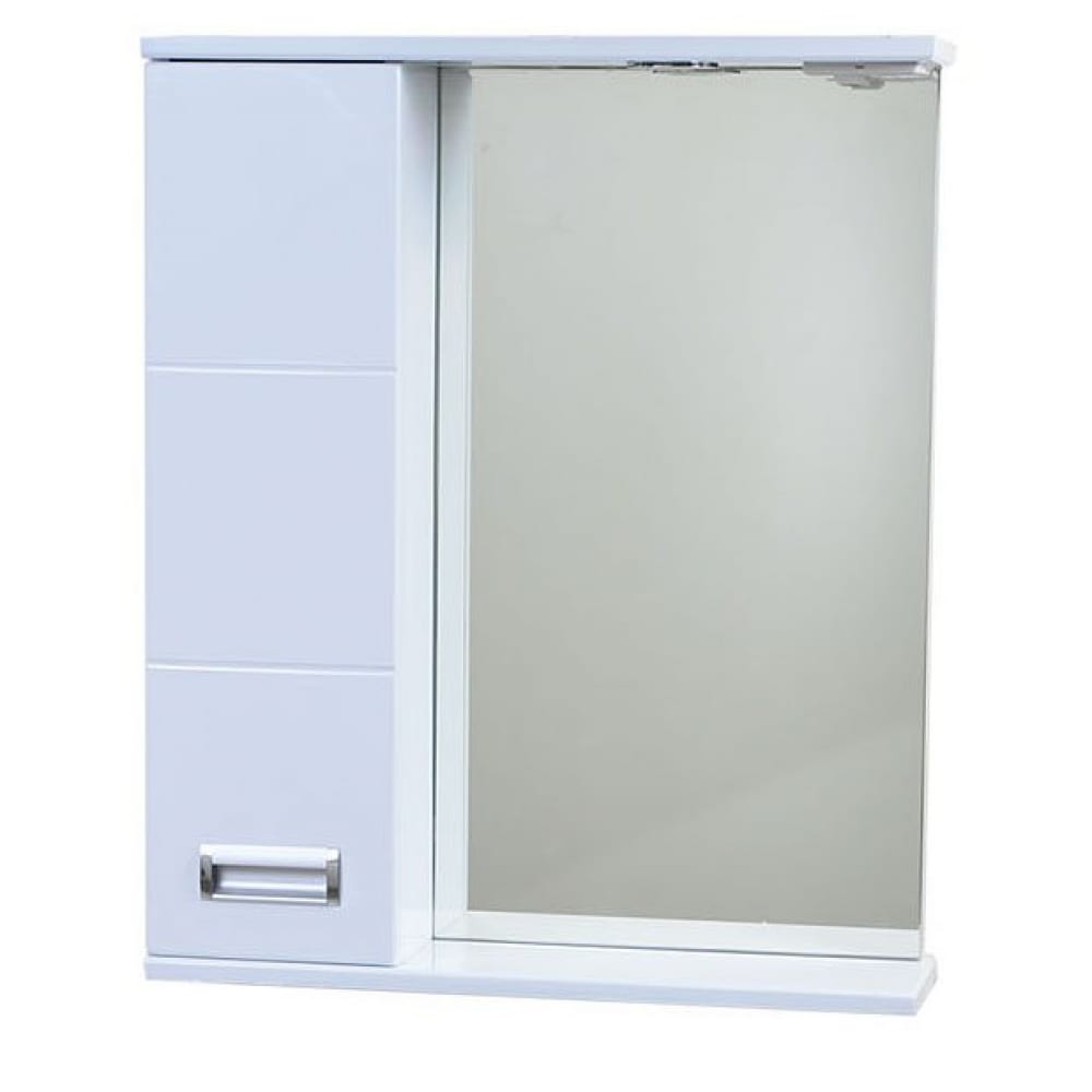 Левое шкафчик EMMY зеркало шкаф emmy милли 65х70 левое с подсветкой белый mel651bel l