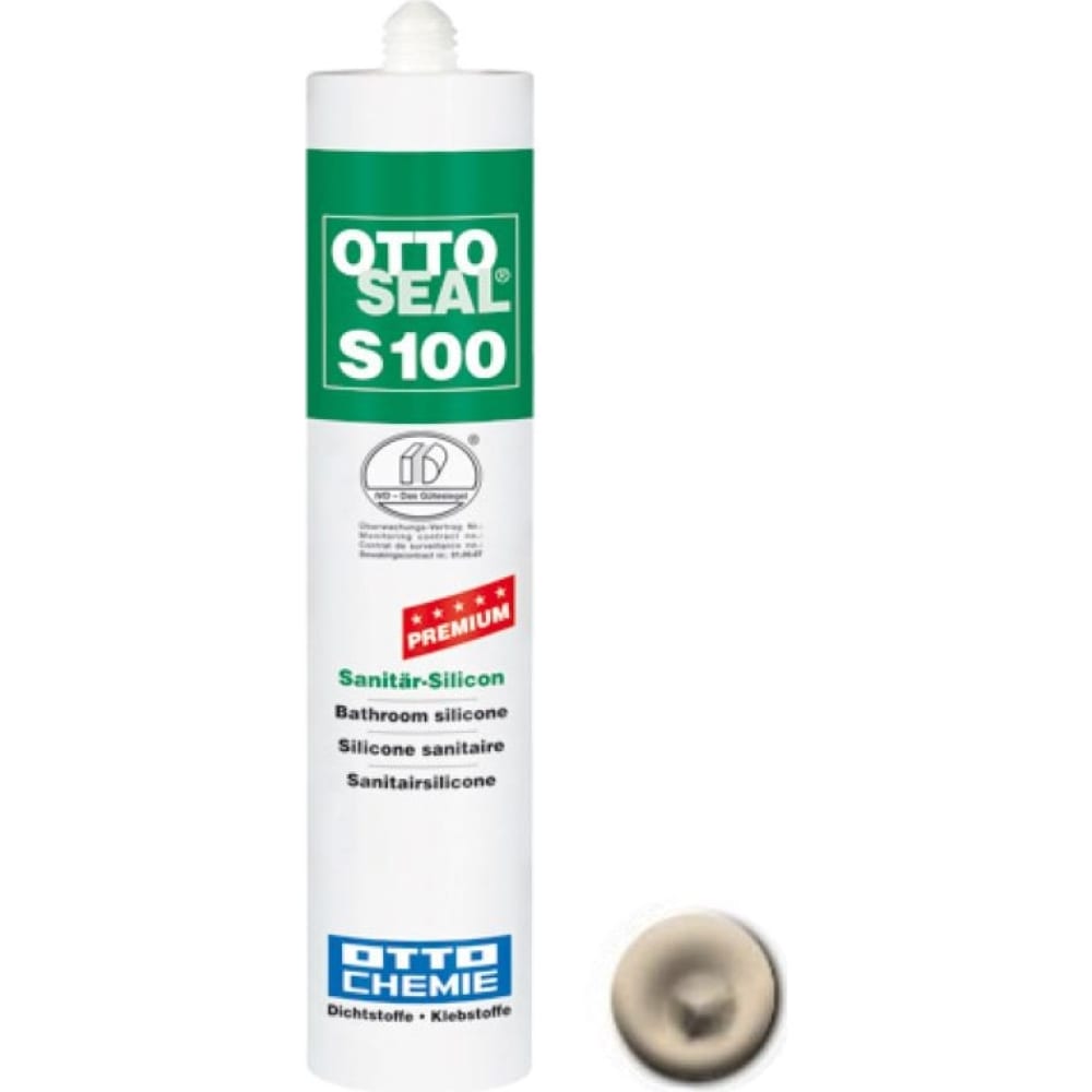 Профессиональный силиконовый герметик OTTO-CHEMIE силиконовый санитарный герметик для ванной и кухни момент