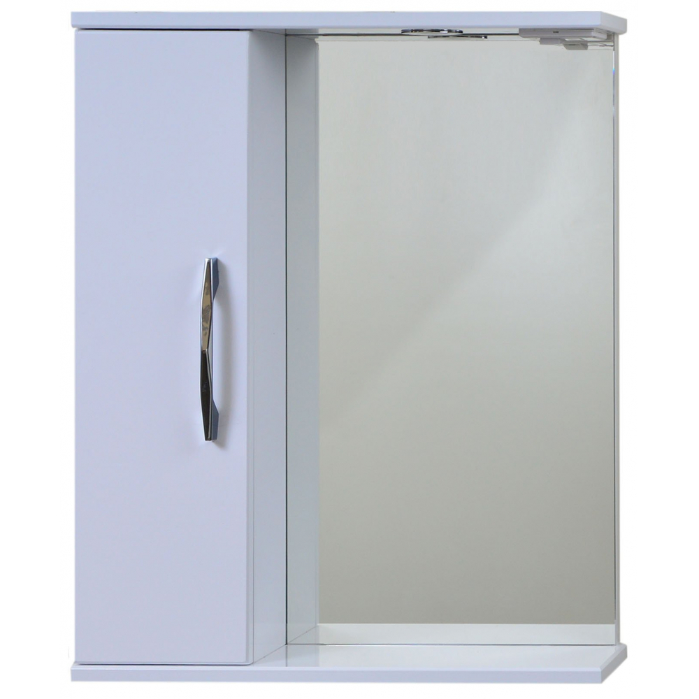 Левое шкафчик EMMY зеркало шкаф emmy милли 65х70 левое с подсветкой белый mel651bel l