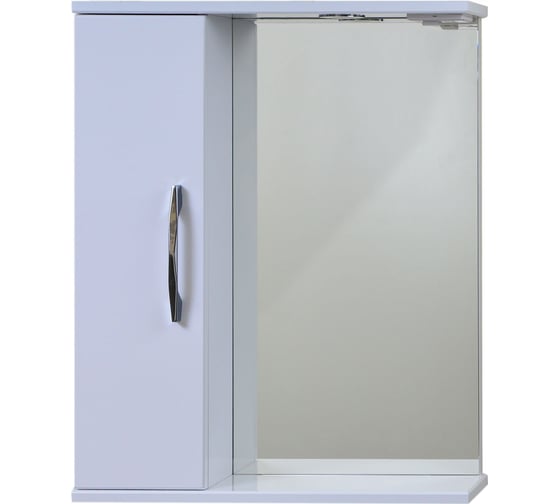 Изображение товара Зеркало со шкафчиком Emmy Рокард 70 с подсветкой, левое 210062