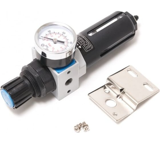 Изображение товара Фильтр-регулятор с индикатором давления 1/8" для пневмосистем ROCKFORCE RF-EW2000-01