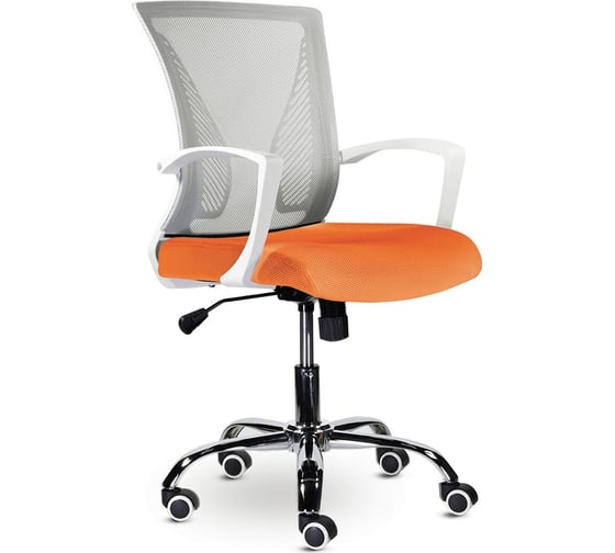 Изображение товара Компьютерное офисное кресло BRABIX Wings MG-306, с подлокотниками, хром, сетка 532011