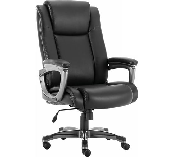 Изображение товара Компьютерное офисное кресло руководителя BRABIX PREMIUM Solid HD-005, НАГРУЗКА до 180 кг, кожа 531941